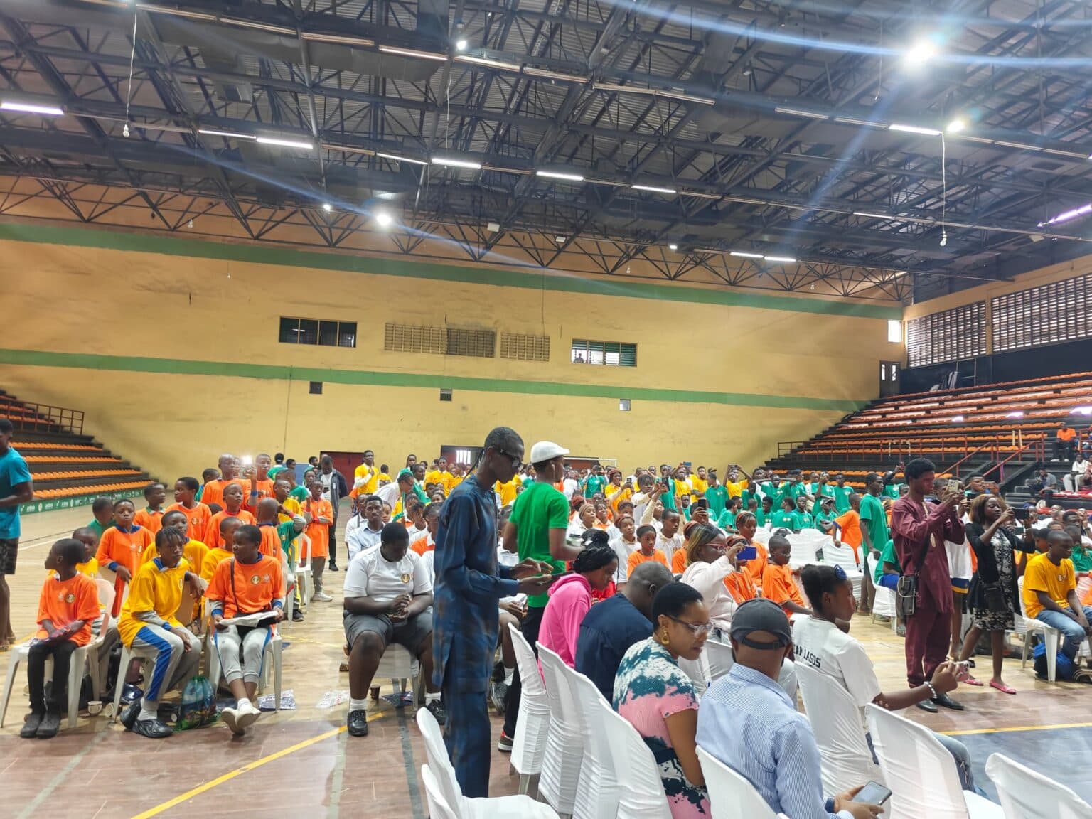 Chioma Ajunwa Foundation at youth empowerment campaign