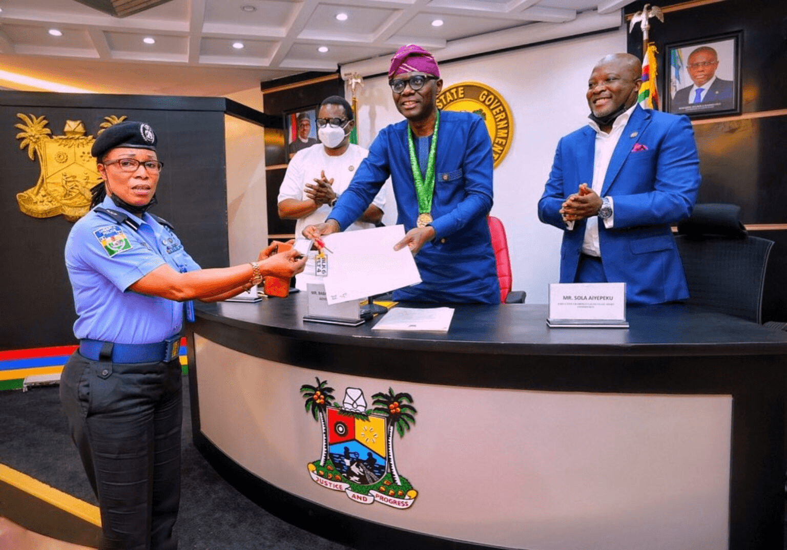 Governor Sanwo-Olu Rewards Chioma Ajunwa with Three-Bedroom Apartment