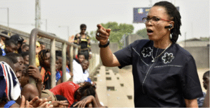 Chioma instructing the ones